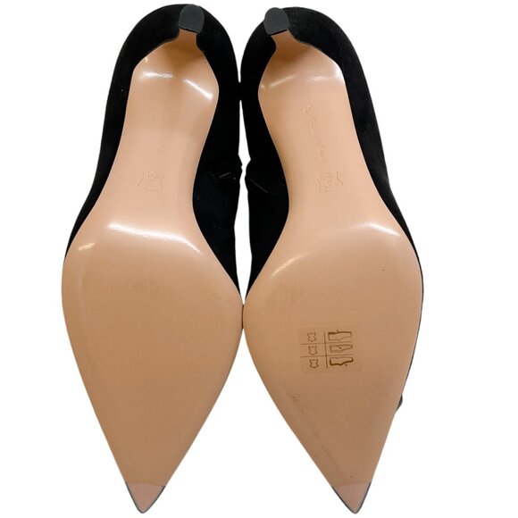 Gianvito Rossi Black Suede Jaipur Booties - Picture 8 of 12